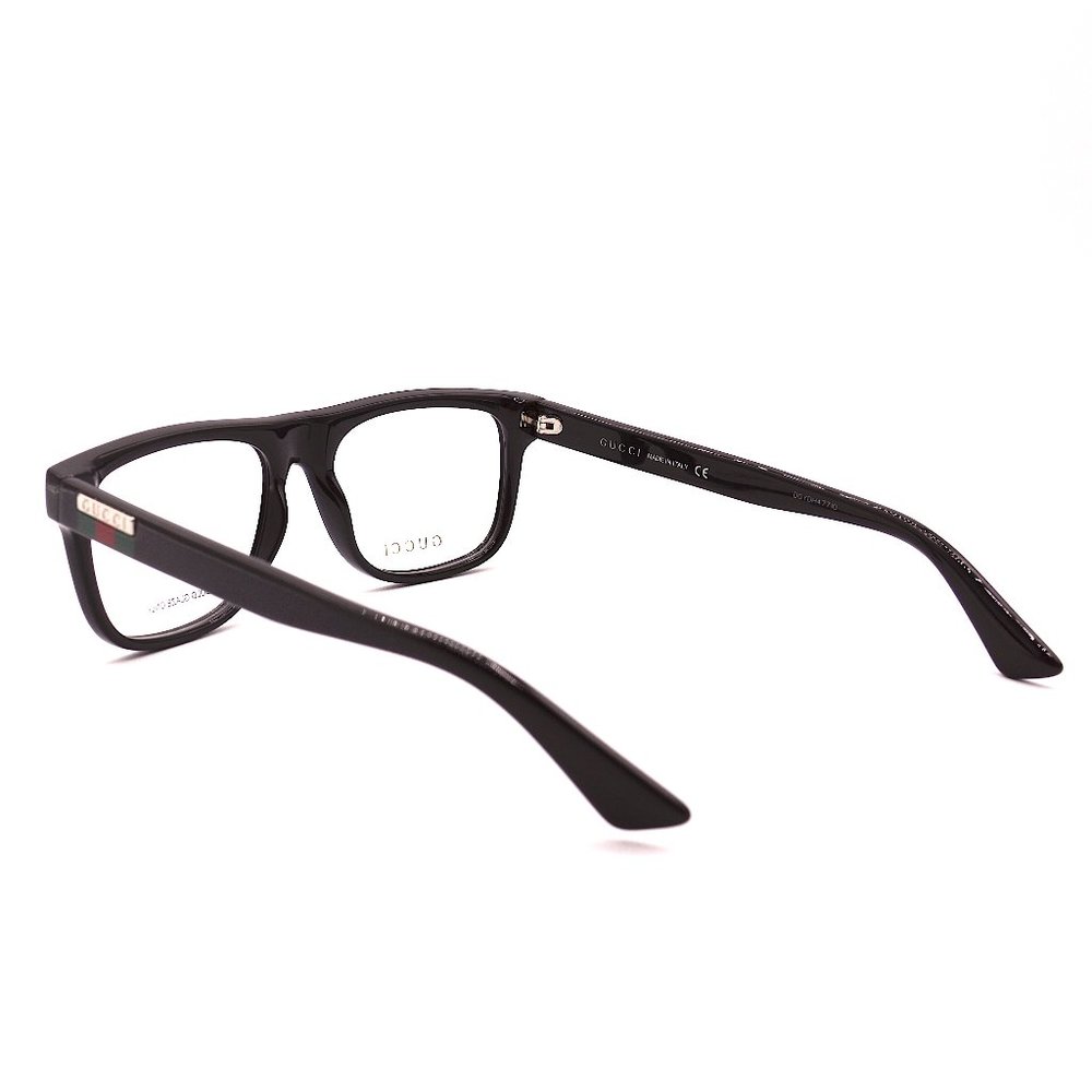NEW GUCCI GG1117O 001 BLACK AUTHENTIC EYEGLASSES FRAME RX 56-17 - Picture 6 of 11
